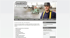 Desktop Screenshot of habeko.com