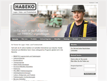 Tablet Screenshot of habeko.com